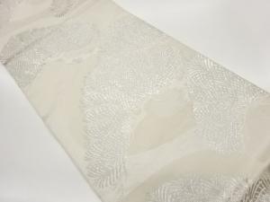 川島織物製　松模様織出し袋帯